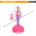 Mädchen Puppe Bubble Machine Spielzeug Meerjungfrau Blase Spielzeug